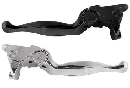 Adjustable Brake and Clutch Levers for Harley-Davidson Motorcycles Image